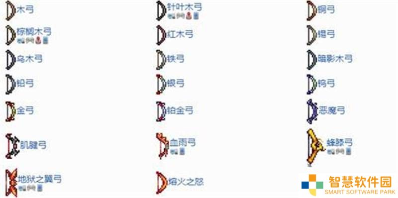 泰拉瑞亚弓箭排行榜最新 泰拉瑞亚最强弓箭排名一览