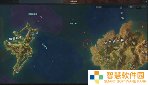 命运方舟私语小岛妮娜芙在哪？妮娜芙详细位置介绍