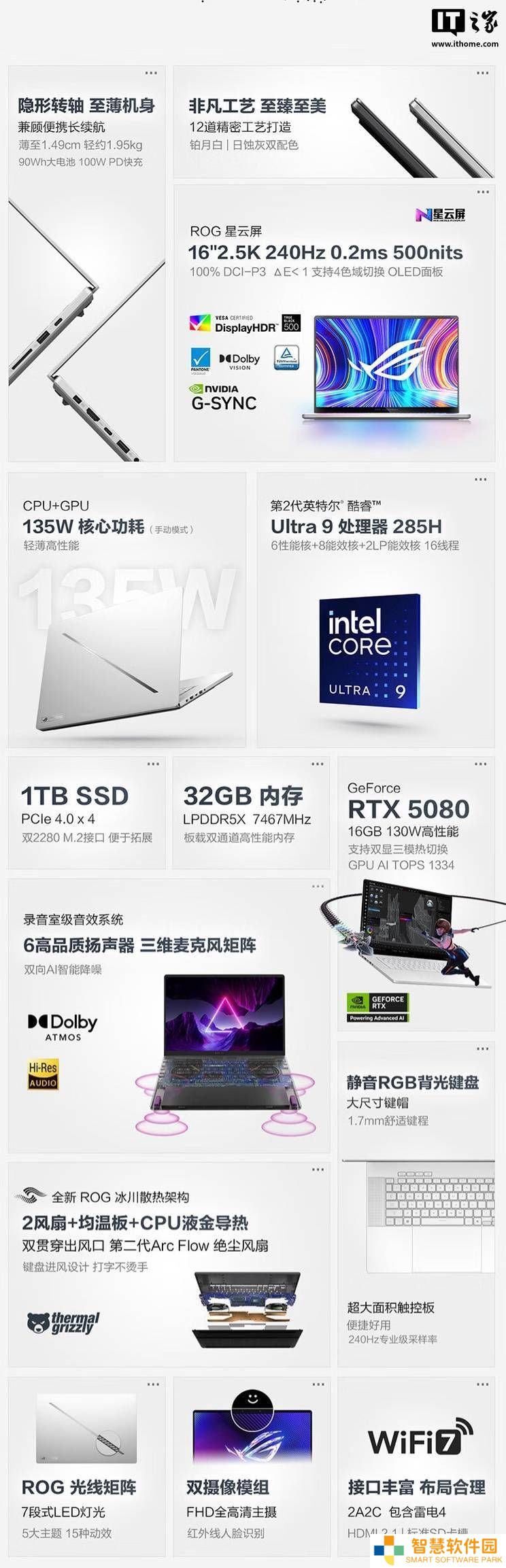 ROG 幻 16 Air 2025 新品登陆：酷睿Ultra+RTX5080，高性能笔记本仅售23999元！