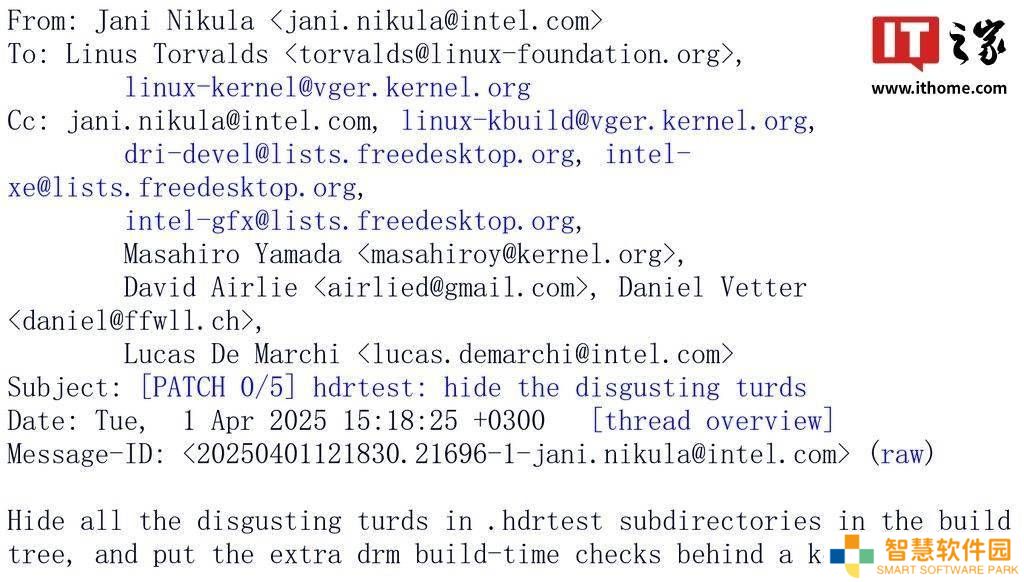 Linux之父严斥英特尔工程师：DRM驱动代码成“恶心秽物”