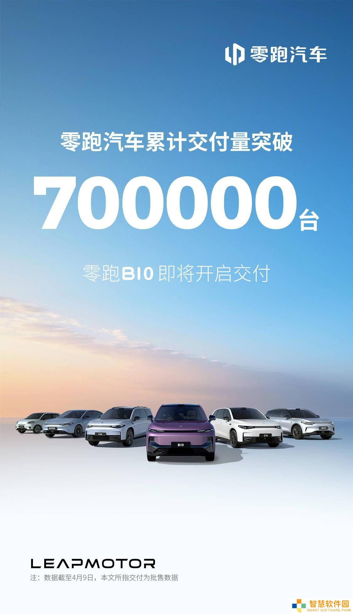 零跑汽车累计交付破70万大关，B10新车今日上市售10.98万起