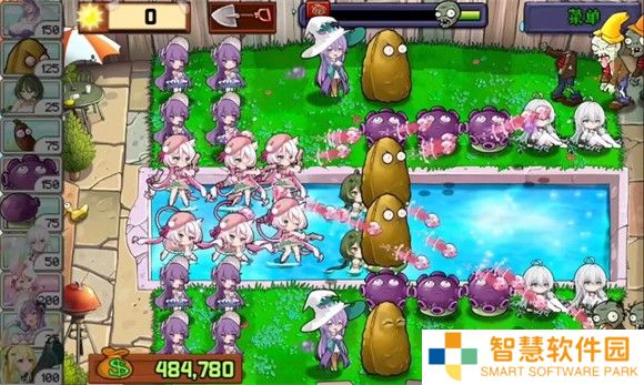 植物娘大战僵尸手机版