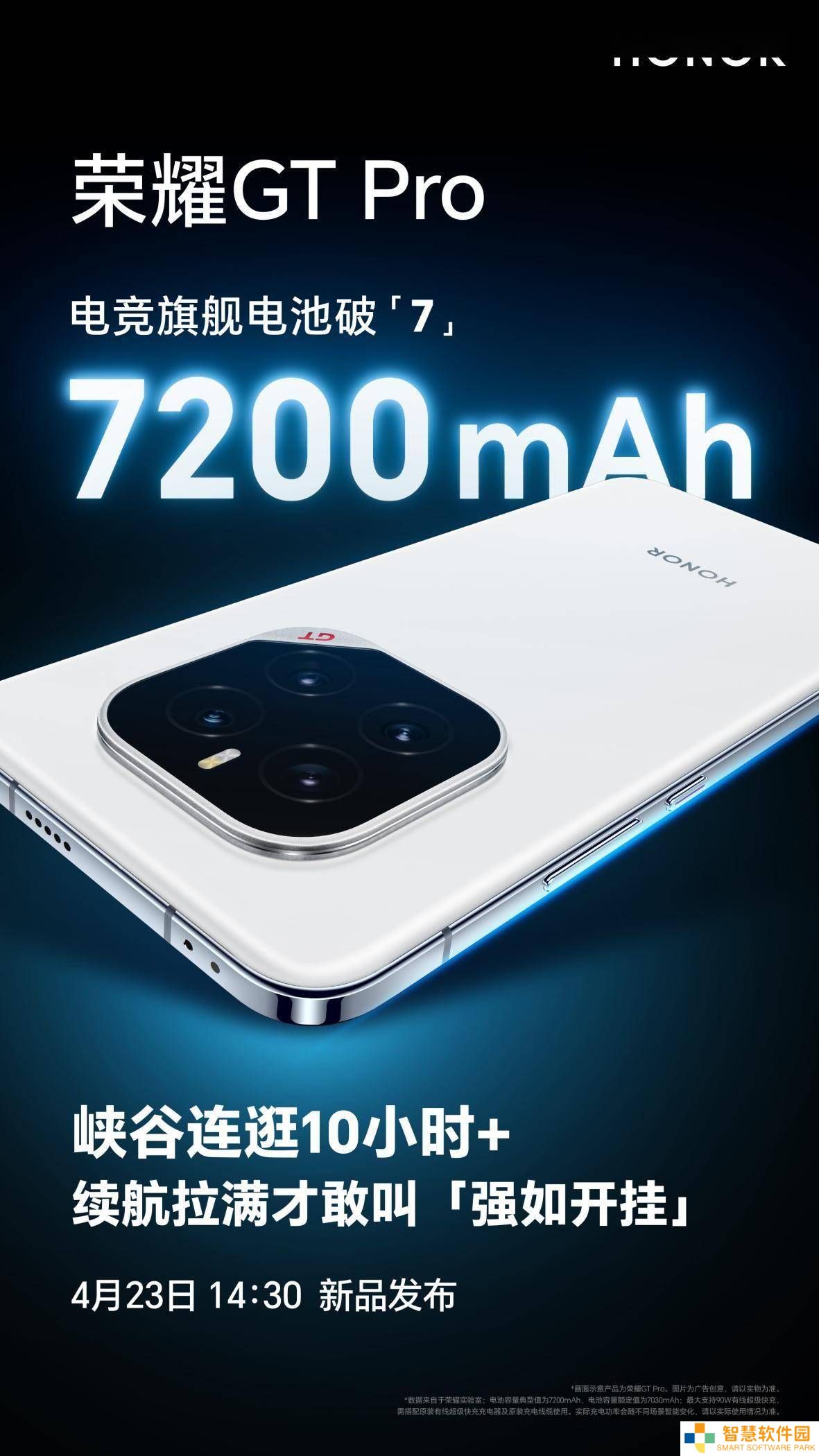 荣耀GT Pro：7200mAh大电池续航夺冠，电竞性能旗舰新标杆