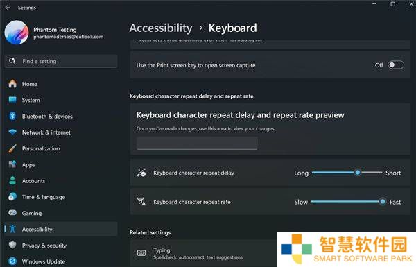 微软Windows 11再升级，键盘设置迁入新界面