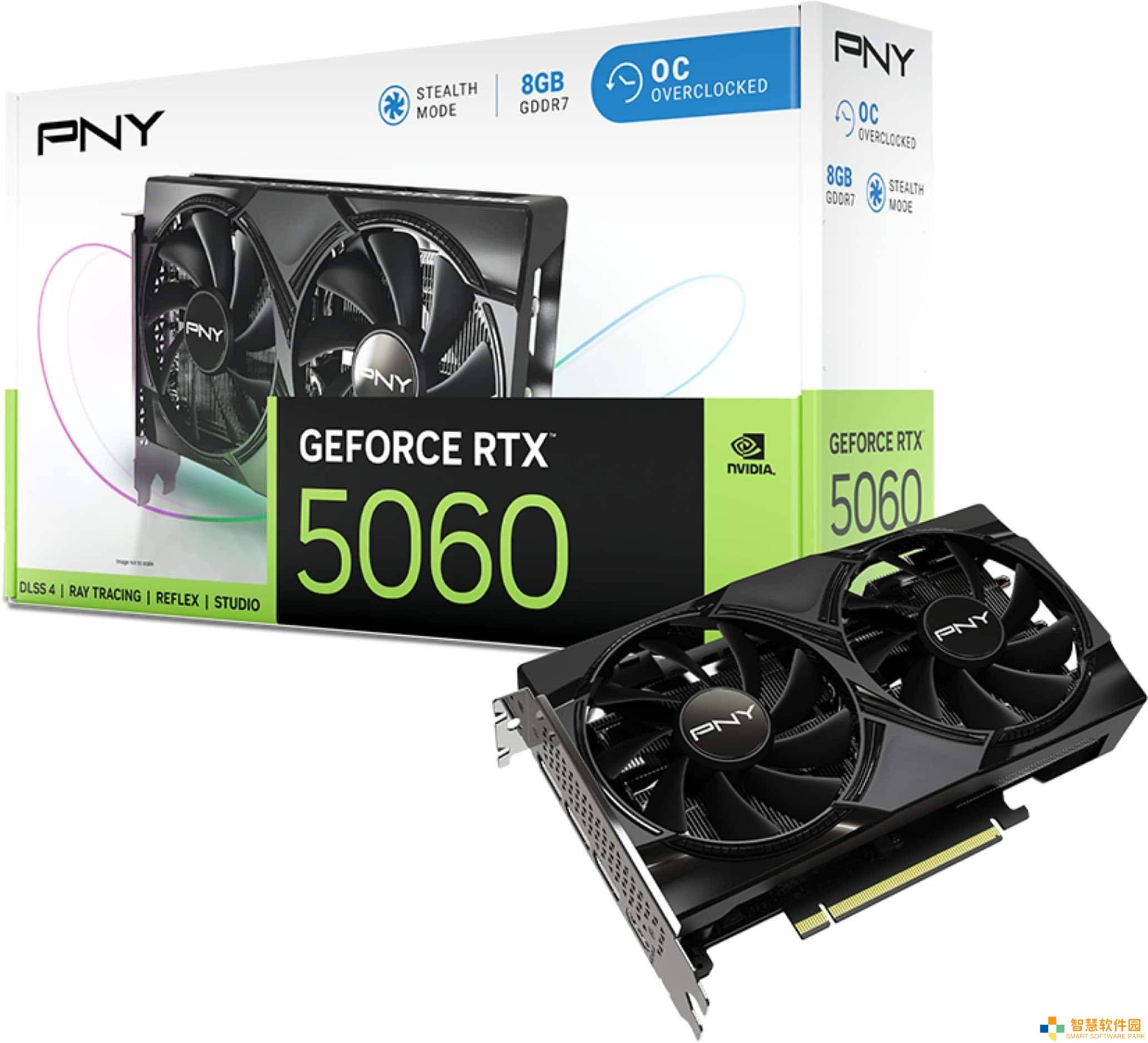 PNY RTX 5060显卡海外提前上架，超频版仅贵1美元