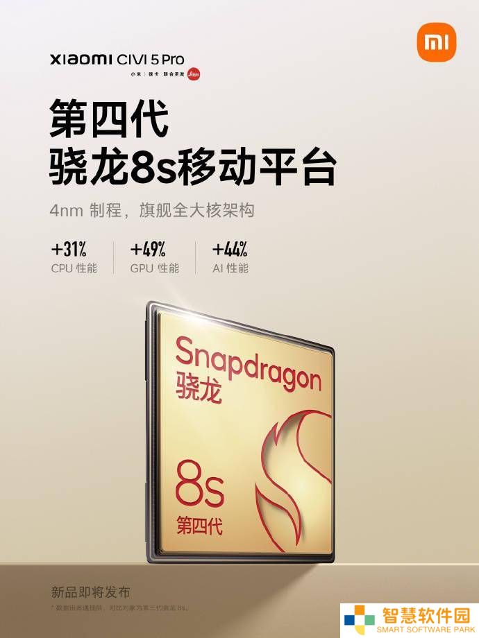 小米Civi5 Pro全规格揭晓：轻薄设计搭配徕卡三摄与骁龙8s Gen4