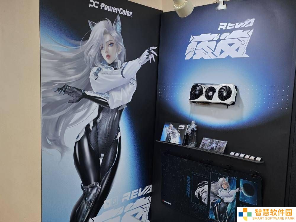 撼讯推出夜岚REVA二次元显卡系列，周边产品齐亮相