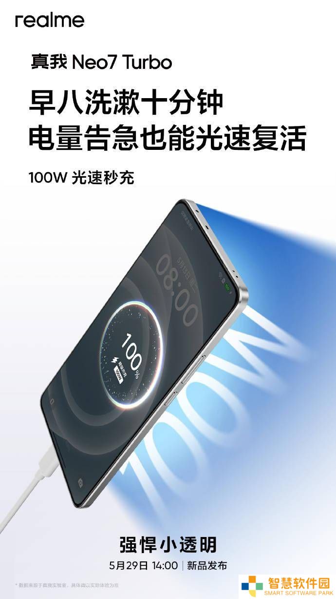 真我Neo7 Turbo来袭：7200mAh大电池配100W快充，游戏体验再升级？